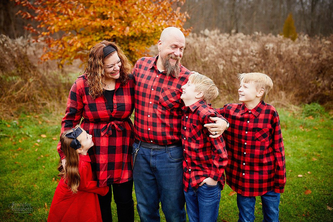 The B Family: Portrait Session at Liberty Park in Twinsburg