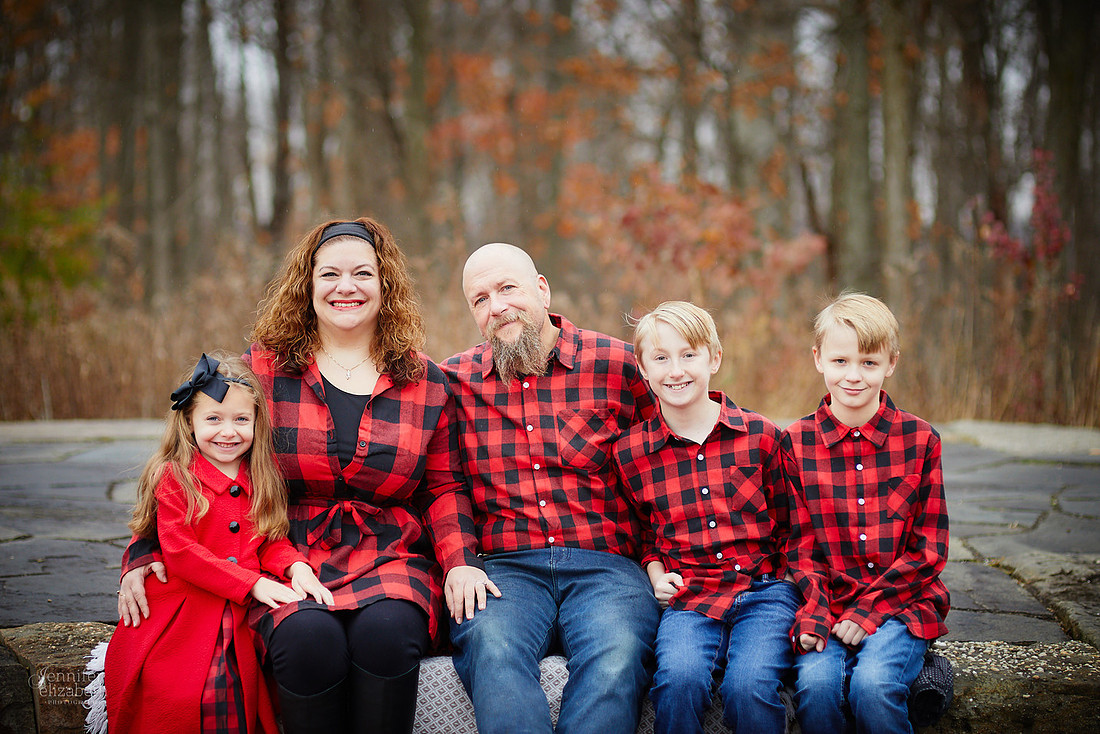 The B Family: Portrait Session at Liberty Park in Twinsburg
