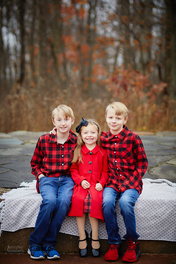 The B Family: Portrait Session at Liberty Park in Twinsburg