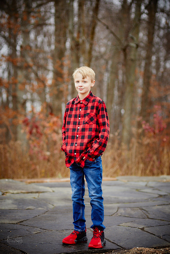 The B Family: Portrait Session at Liberty Park in Twinsburg