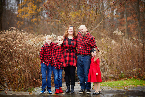 The B Family: Portrait Session at Liberty Park in Twinsburg