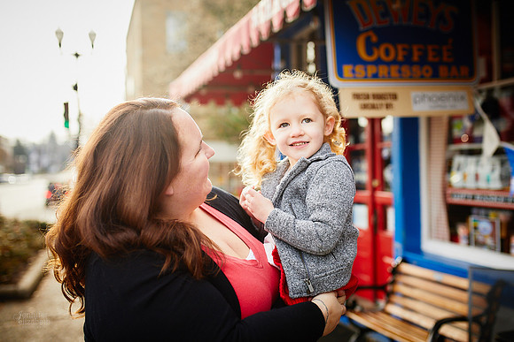The D Family: Holiday Portrait Session in Chagrin Falls