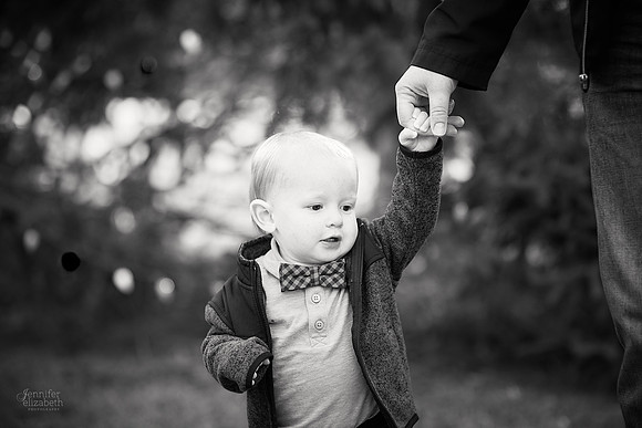 The D Family: Holiday Portrait Session in Chagrin Falls