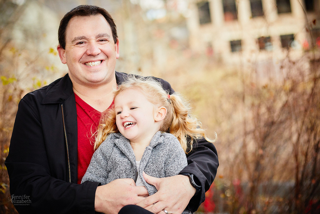 The D Family: Holiday Portrait Session in Chagrin Falls