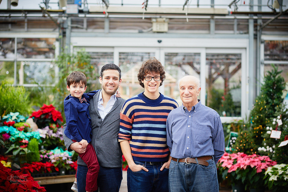 The S Family: Portrait Session at Breezewood Gardens & Gifts