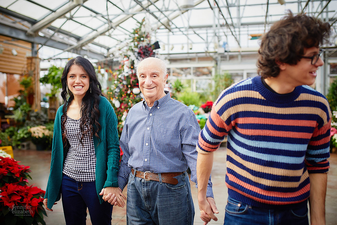 The S Family: Portrait Session at Breezewood Gardens & Gifts