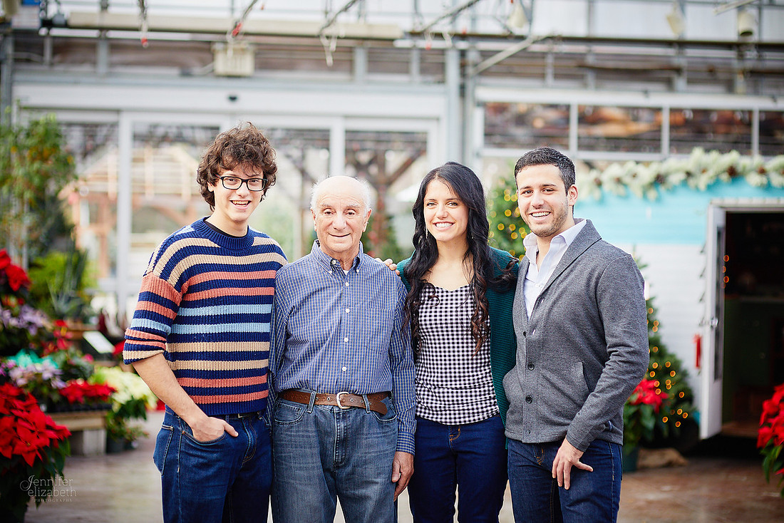 The S Family: Portrait Session at Breezewood Gardens & Gifts