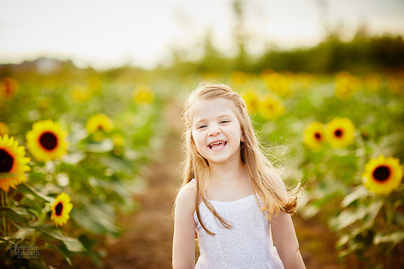 Sunflower Portrait Sessions at Maria's Field of Hope in Avon
