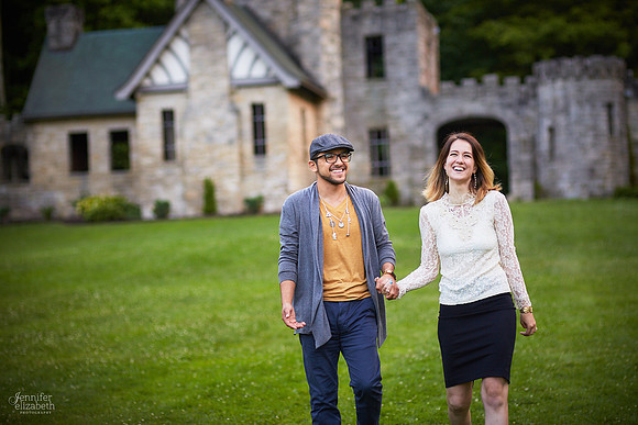 Rebekah & Abel: Engagement Session at Squire's Castle and Sims Park