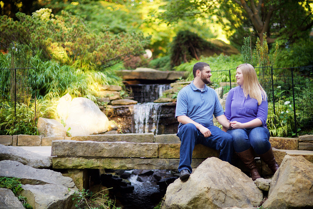 Melissa and Charles: Inniswood Gardens Engagement Session