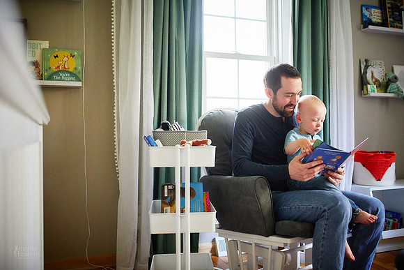 Baby Abigail: Newborn Family Portrait Session in Solon