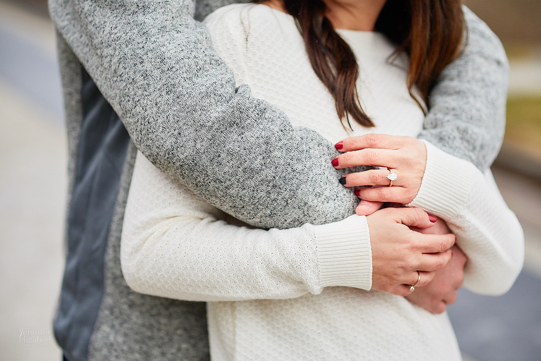 Janelle & Josh: Engagement Session in Brecksville Reservation