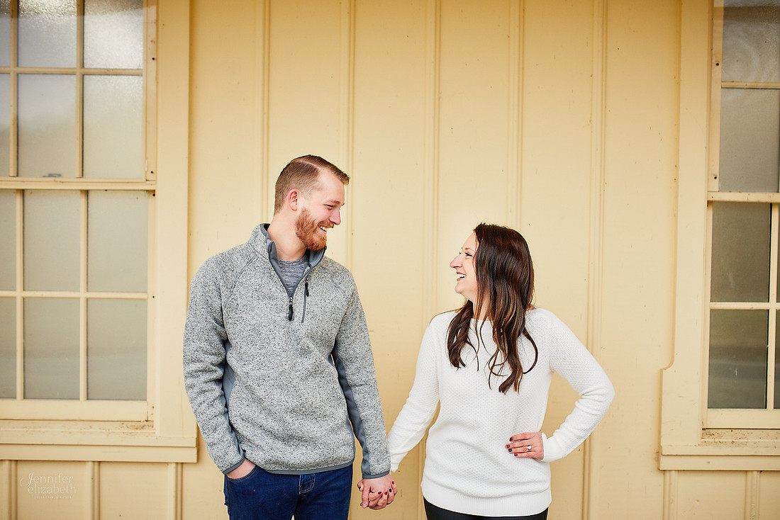 Janelle & Josh: Engagement Session in Brecksville Reservation