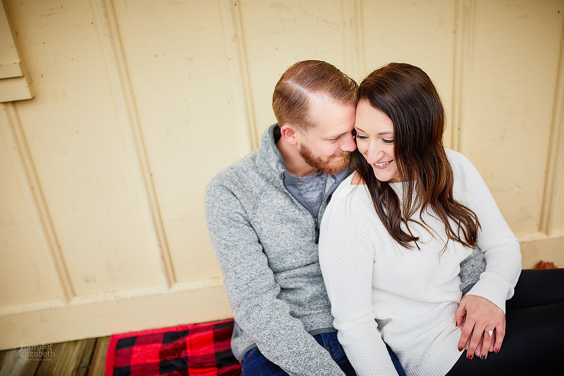 Janelle & Josh: Engagement Session in Brecksville Reservation