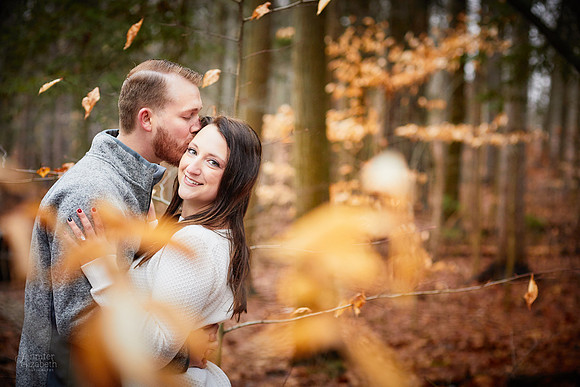 Janelle & Josh: Engagement Session in Brecksville Reservation