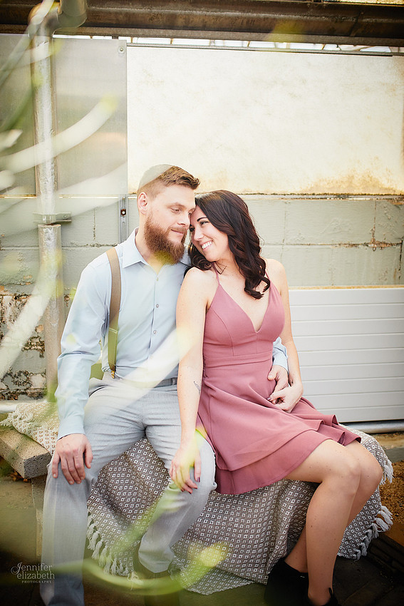 Stephanie & Garrick: Engagement at Rockefeller Park Greenhouse