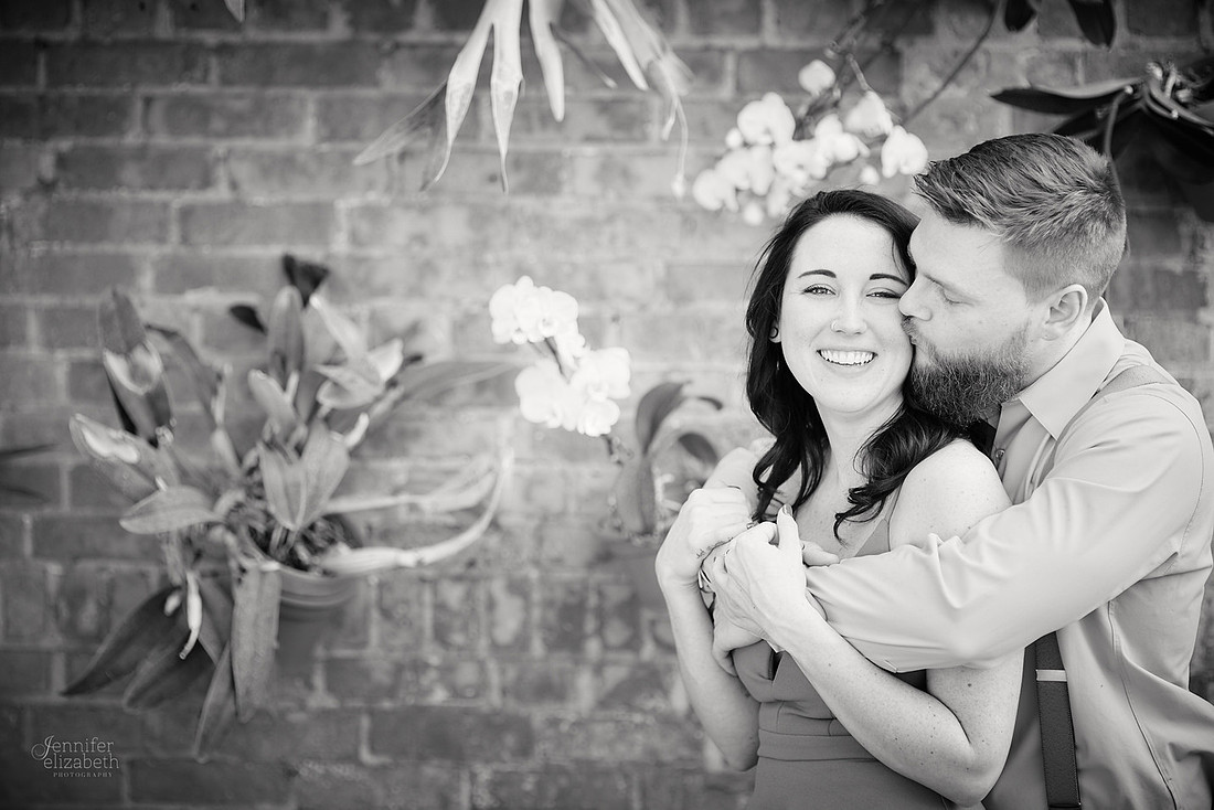 Stephanie & Garrick: Engagement at Rockefeller Park Greenhouse
