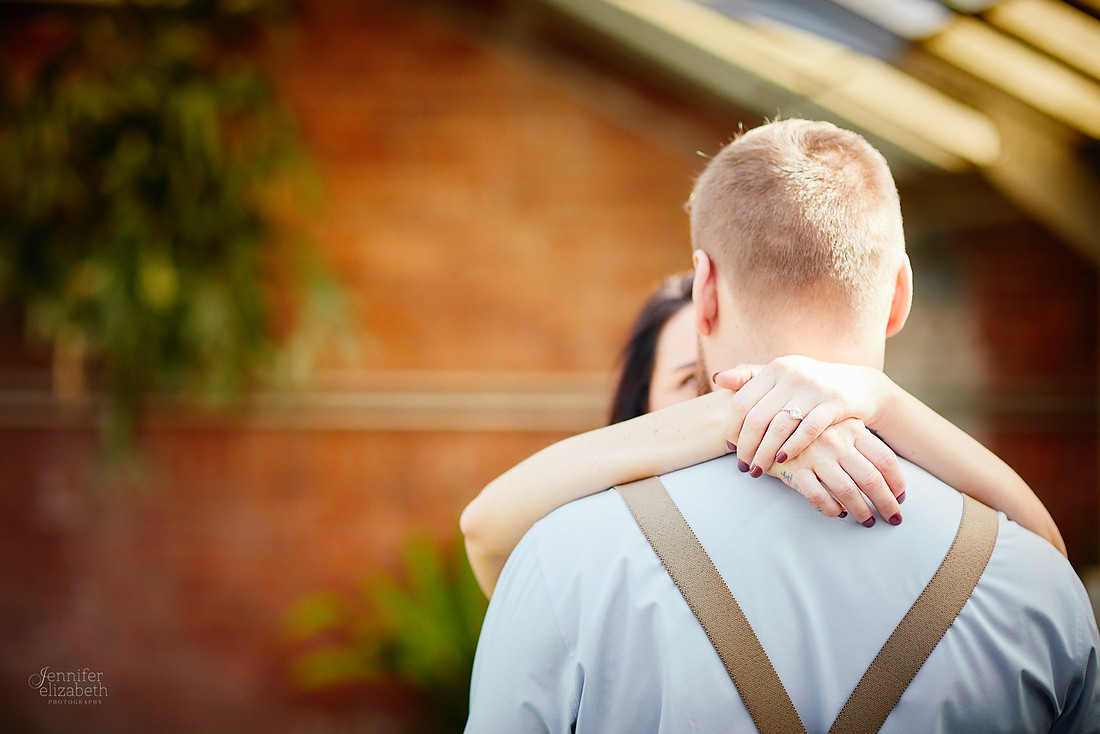 Stephanie & Garrick: Engagement at Rockefeller Park Greenhouse