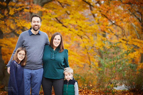 The F Family: Portrait Session at the Italian Cultural Garden in Cleveland