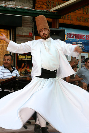Whirling Dervish in Istanbul, Turkey