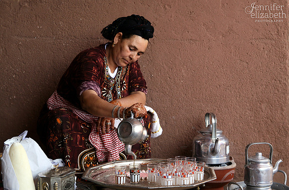 Moroccan Mint Tea in the Ourika Valley, Morocco