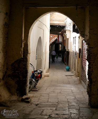 Street in Fès, Morocco