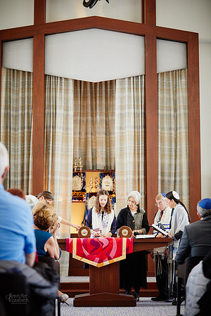 Maya: Bat Mitzvah at Temple Israel and Creekside Event Center in Gahanna