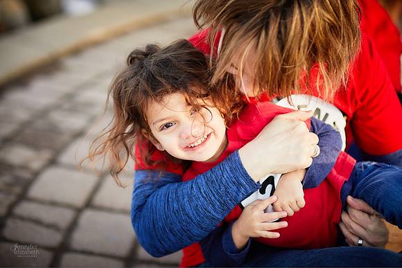 The S/J Family: Portrait Session at Lakewood Park in Cleveland