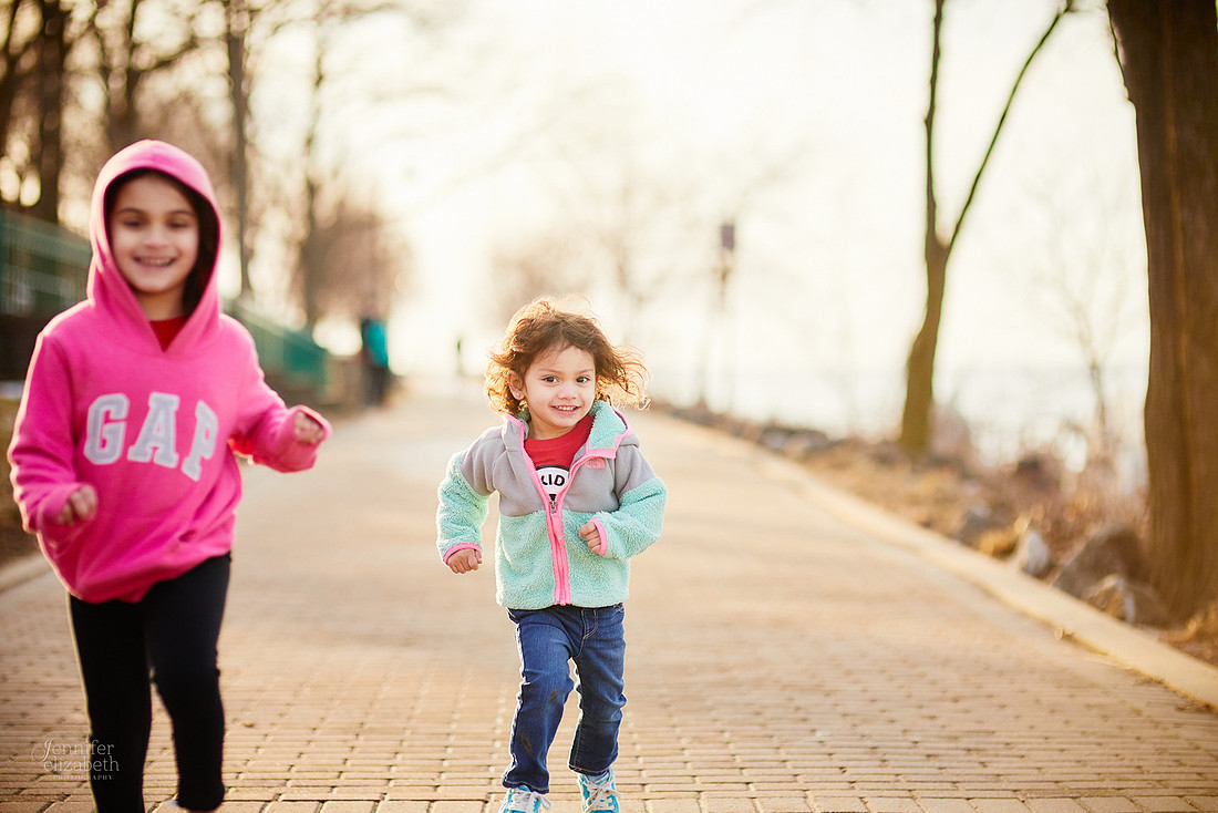 The S/J Family: Portrait Session at Lakewood Park in Cleveland