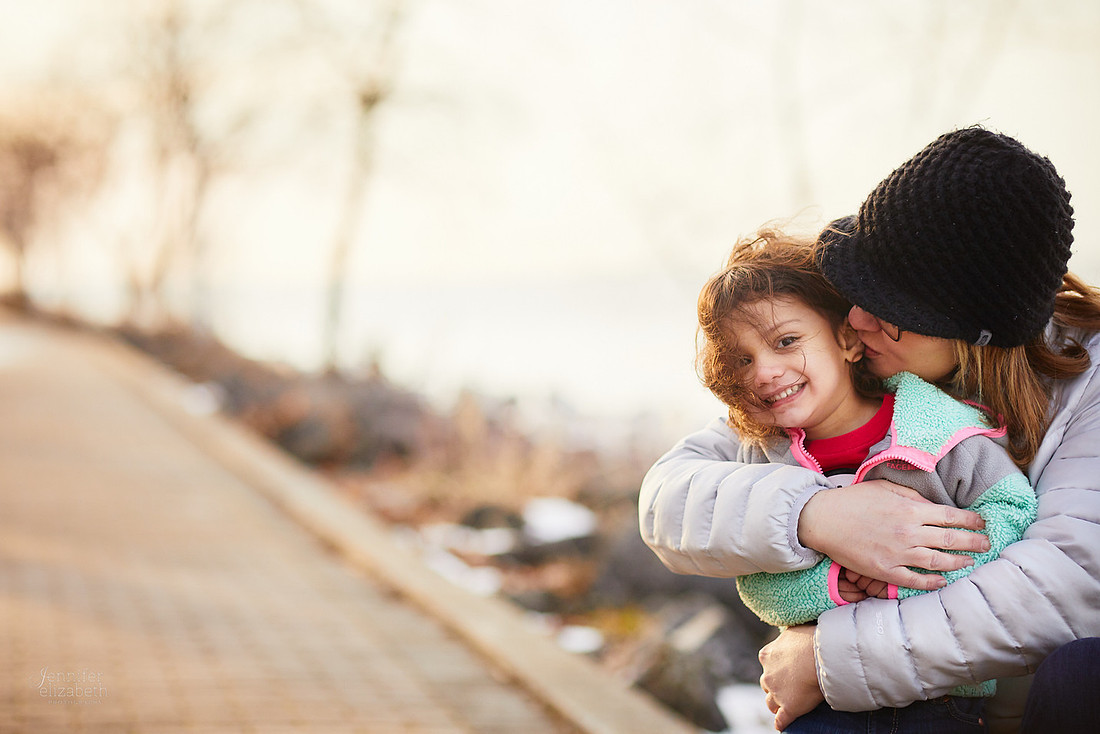 The S/J Family: Portrait Session at Lakewood Park in Cleveland
