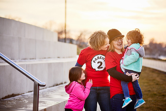 The S/J Family: Portrait Session at Lakewood Park in Cleveland