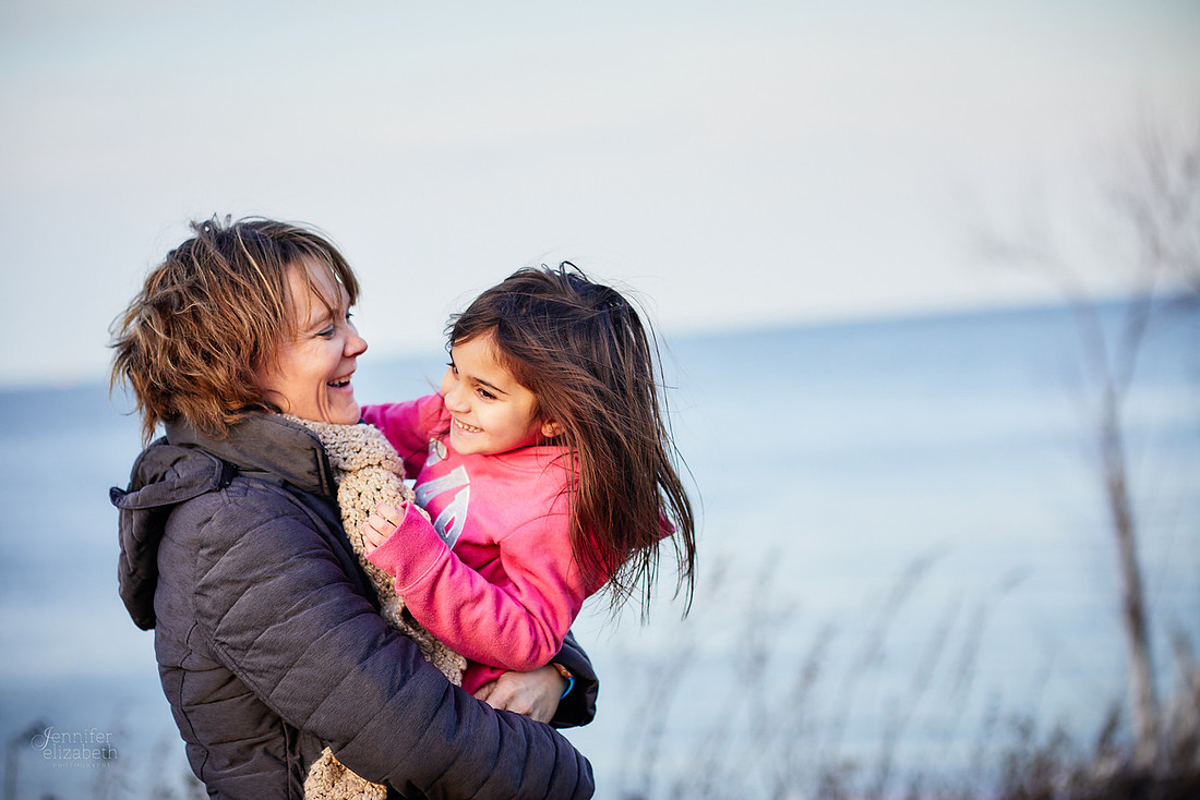 The S/J Family: Portrait Session at Lakewood Park in Cleveland