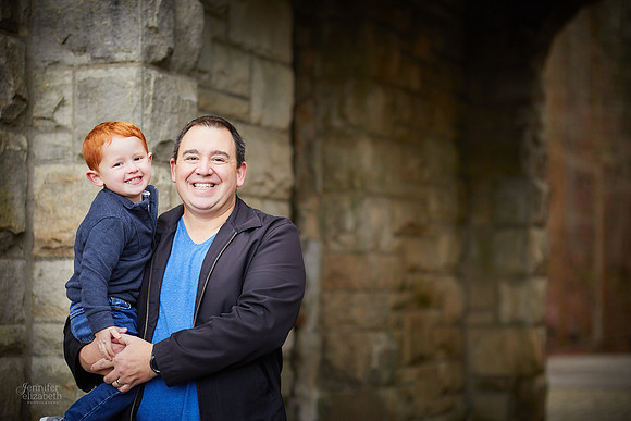 The D Family: Portrait Session at Squire’s Castle in North Chagrin Reservation