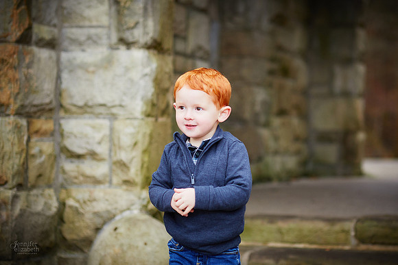 The D Family: Portrait Session at Squire’s Castle in North Chagrin Reservation