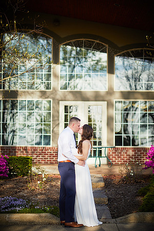 Gina & Allen: Wedding Portrait Session at Weymouth Country Club