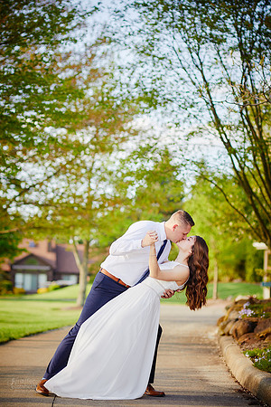 Gina & Allen: Wedding Portrait Session at Weymouth Country Club