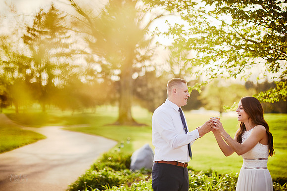 Gina & Allen: Wedding Portrait Session at Weymouth Country Club