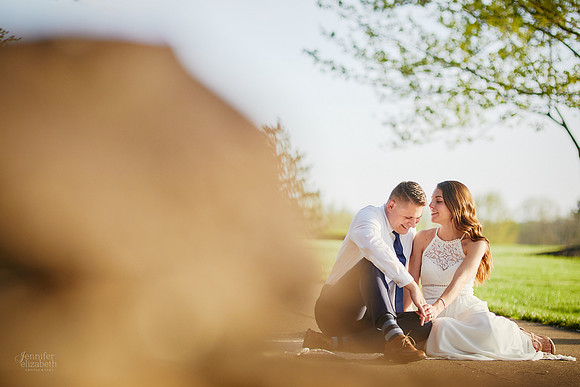 Gina & Allen: Wedding Portrait Session at Weymouth Country Club