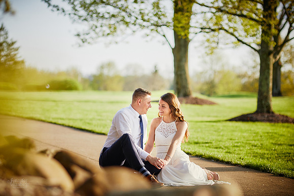 Gina & Allen: Wedding Portrait Session at Weymouth Country Club