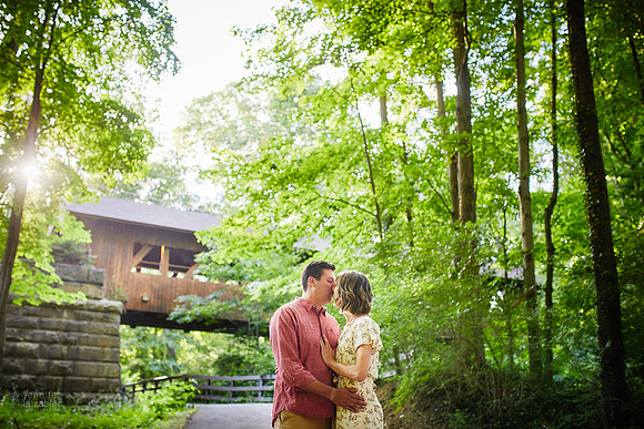 Laura & Ryan: Engagement at David Fortier Park