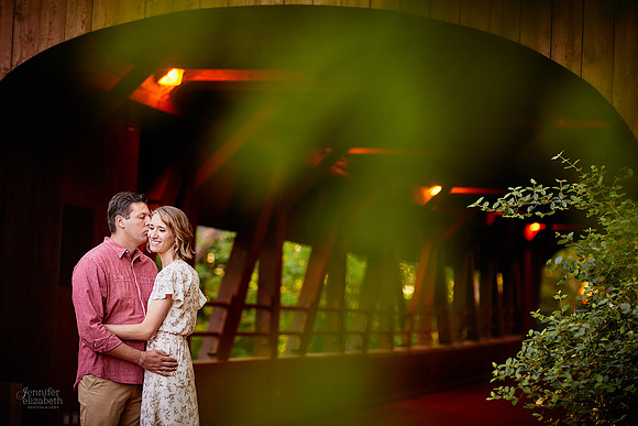 Laura & Ryan: Engagement at David Fortier Park