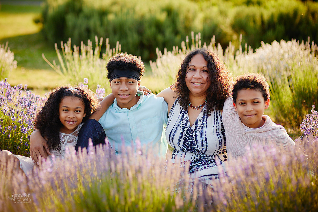 Mini Sessions at Luvin Lavender Farms in Madison
