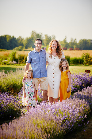 Mini Sessions at Luvin Lavender Farms in Madison