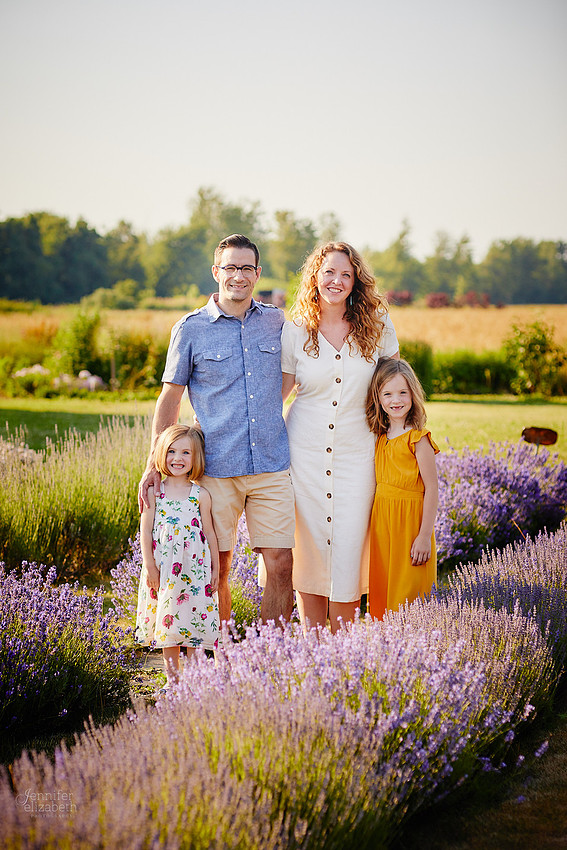 Mini Sessions at Luvin Lavender Farms in Madison