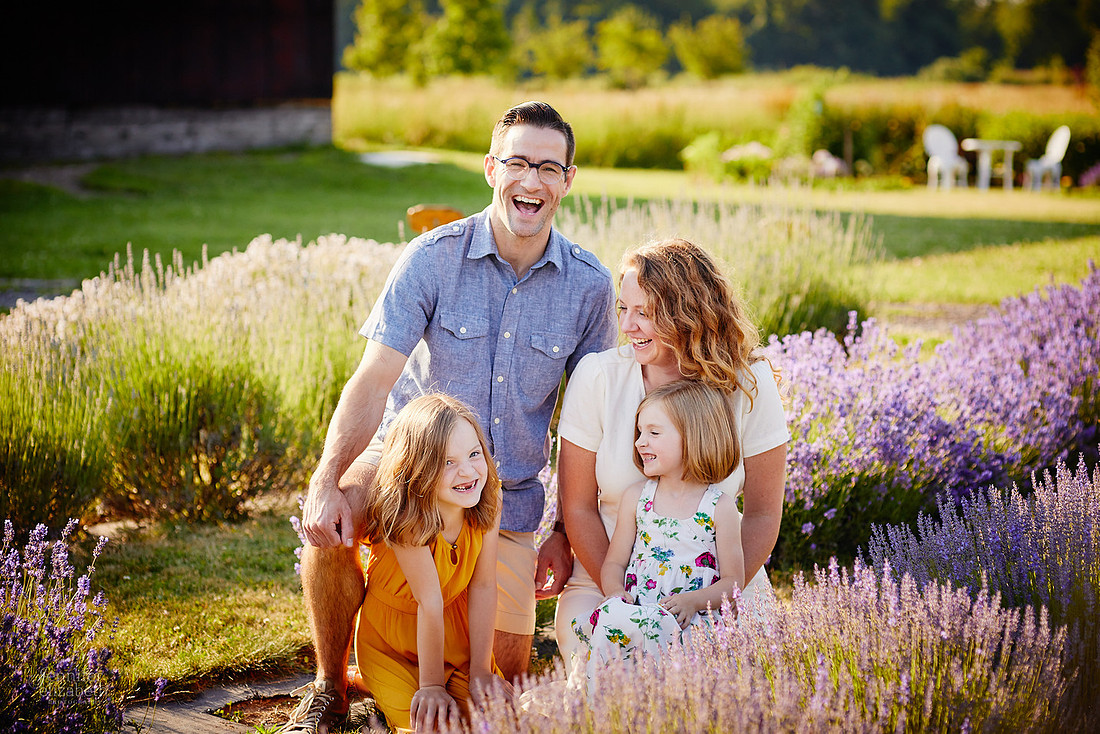 Mini Sessions at Luvin Lavender Farms in Madison