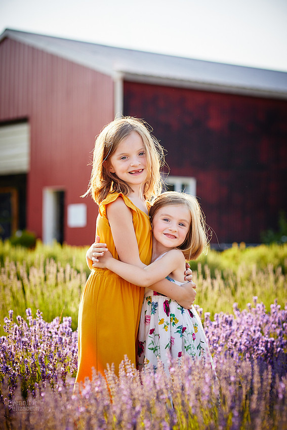 Mini Sessions at Luvin Lavender Farms in Madison