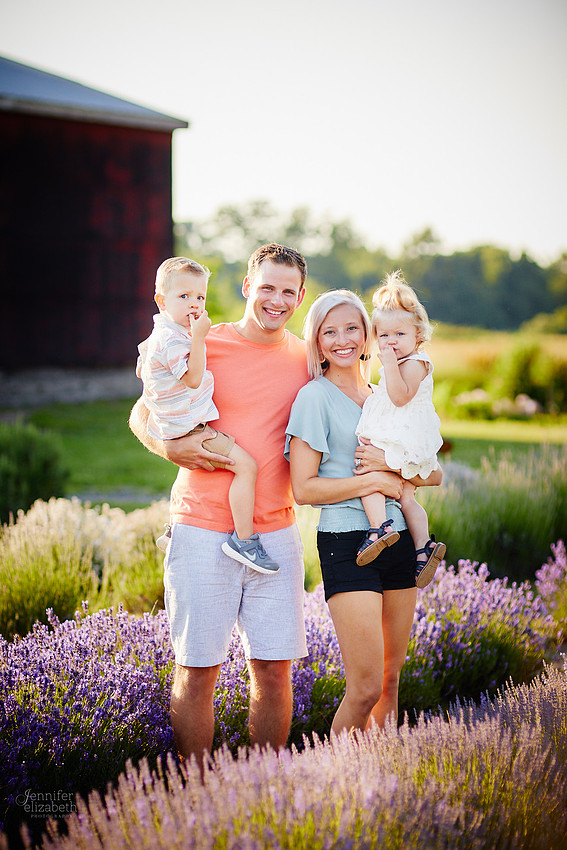 Mini Sessions at Luvin Lavender Farms in Madison