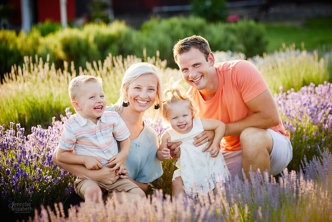 Mini Sessions at Luvin Lavender Farms in Madison