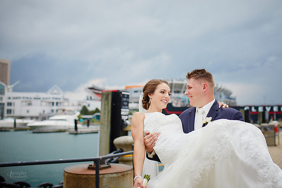 Gina & Allen: Cleveland, Ohio Wedding at St. Anthony of Padua Church