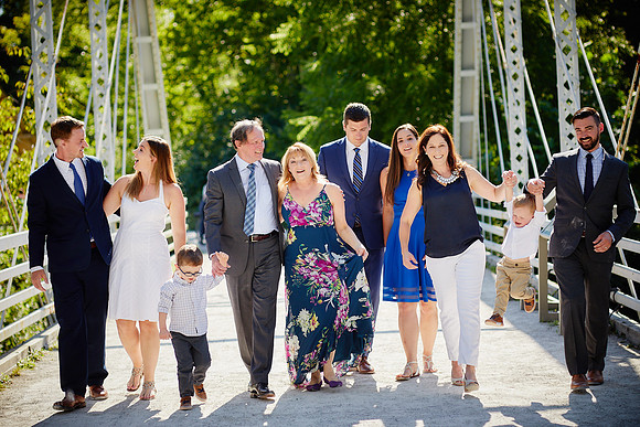 The C Family: Portrait Session at Station Road Bridge